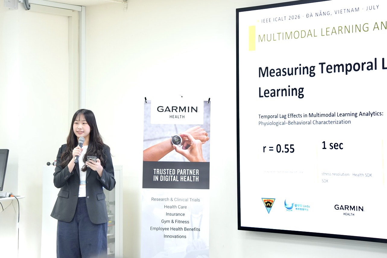 中央大學學生透過 Uedu 優學院，實際參與 AI 教學研究，發表相關成果。
